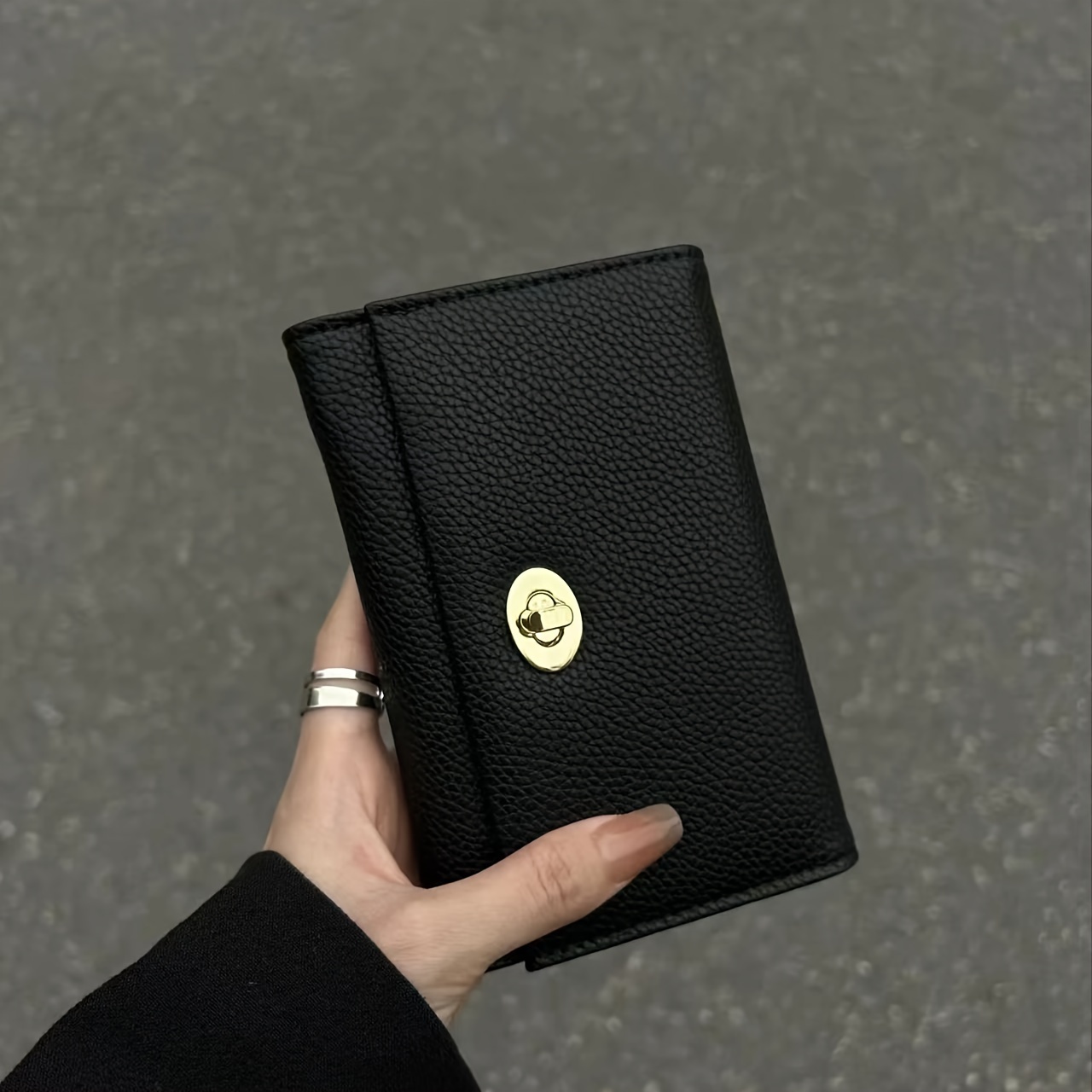 Luxury Bags Goyard - Exquisite Black Women's Wallet - Cool