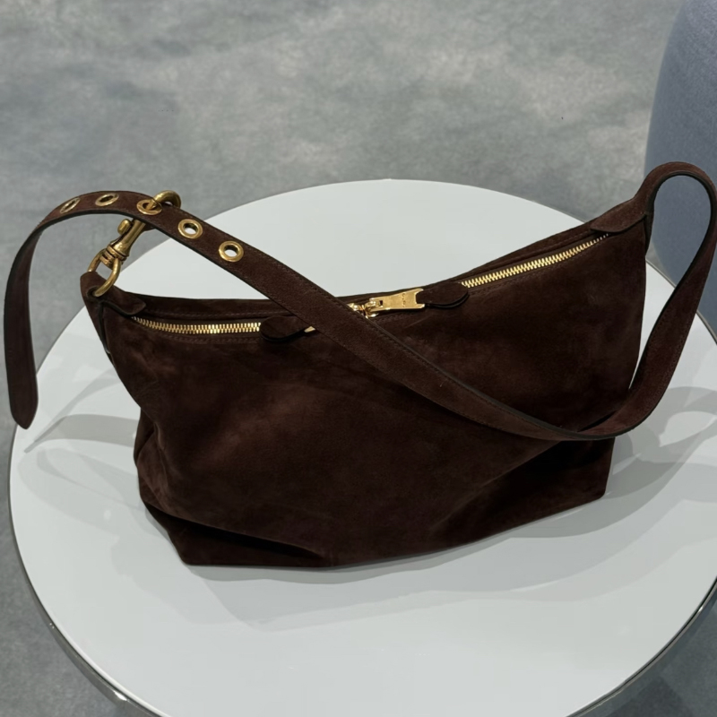 2026 Suede Leather Coffee Shou - огляд і ціна Luxury Bags Store