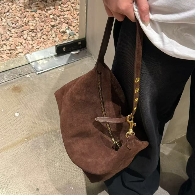 2026 Suede Leather Coffee Shou - огляд і ціна Luxury Bags Store