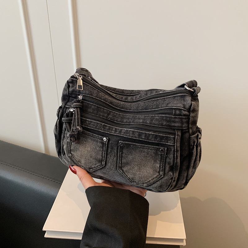 Korean Fashion Washed Denim Co - огляд і ціна Luxury Bags Vip