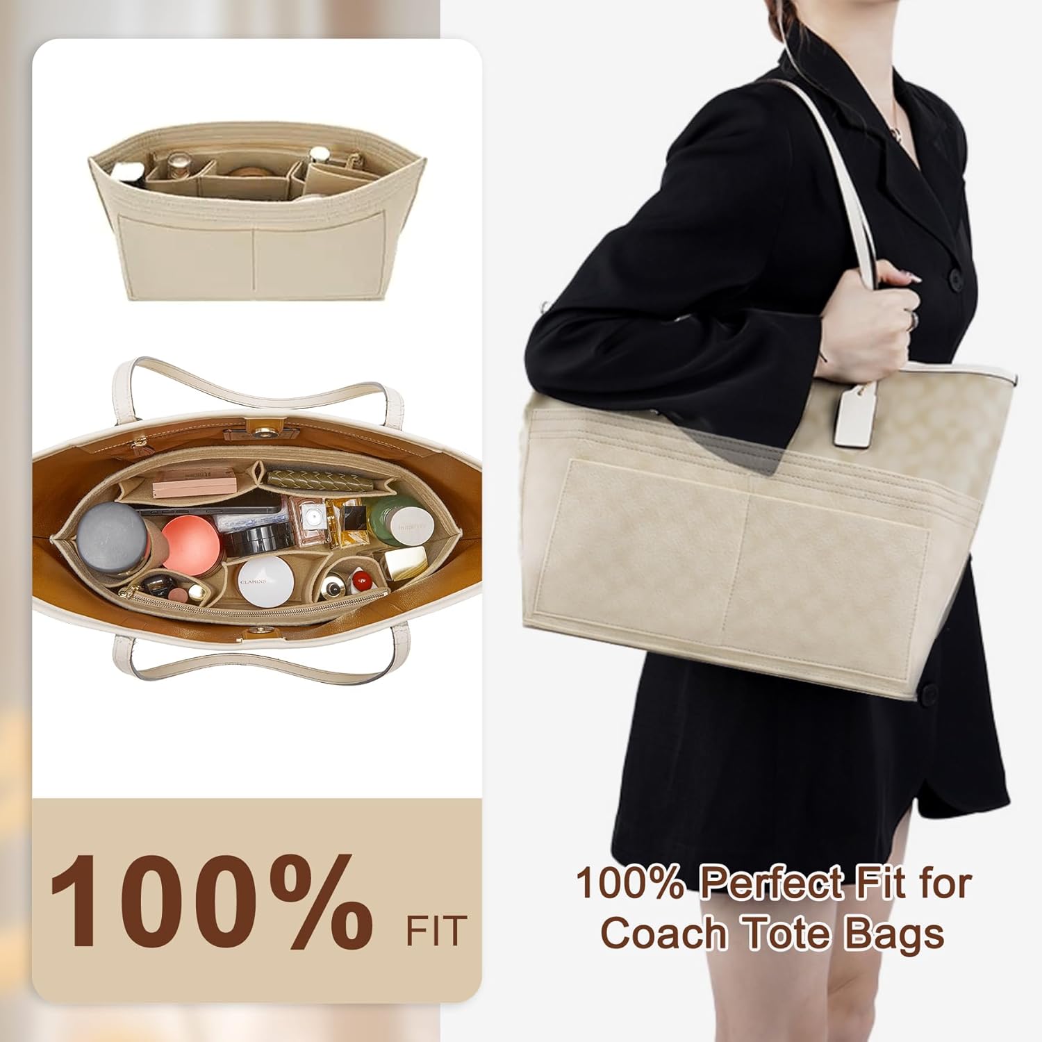 2Pcs Set Purse Organizer Inser - огляд і ціна Luxury Bags Goyard