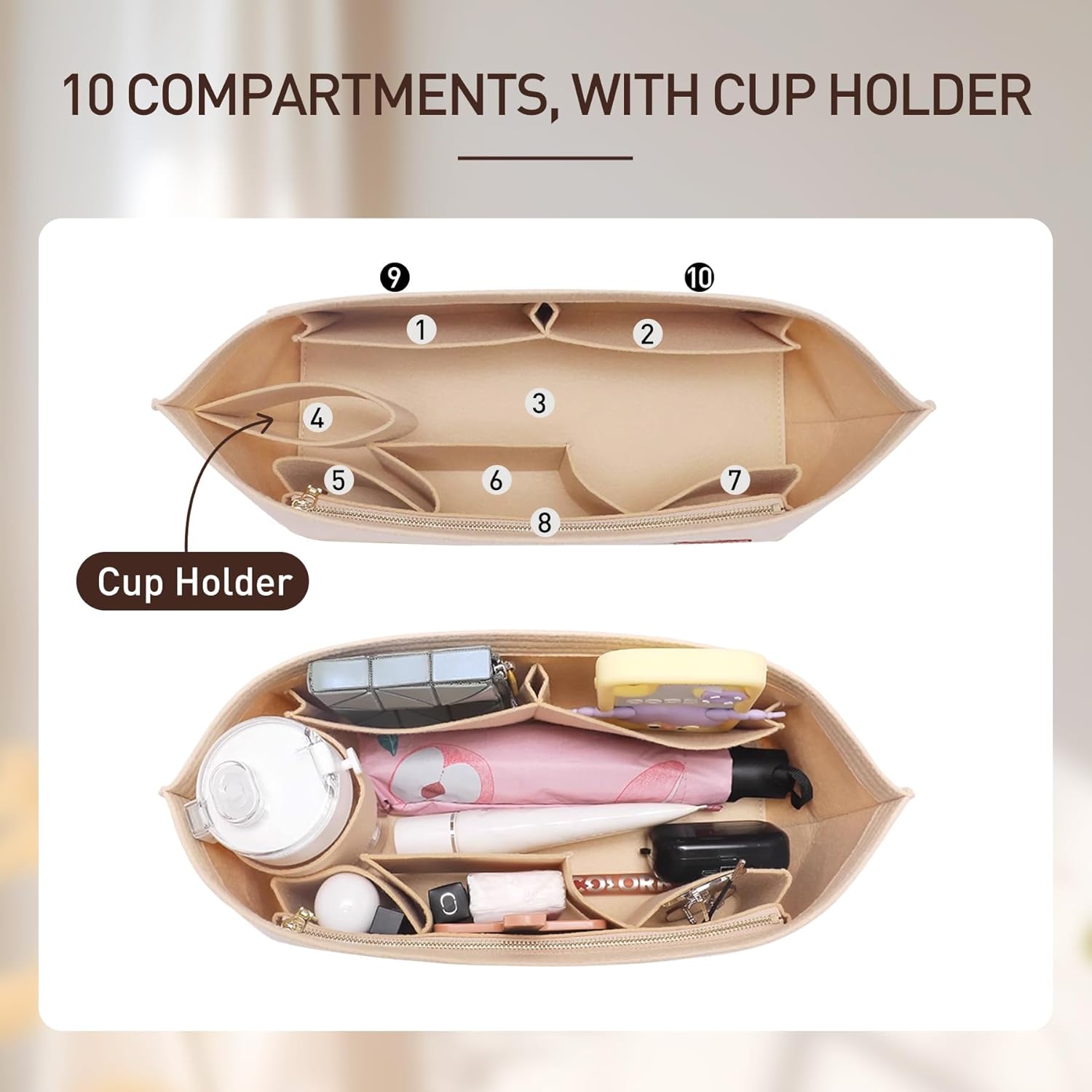 2Pcs Set Purse Organizer Inser - огляд і ціна Luxury Bags Goyard