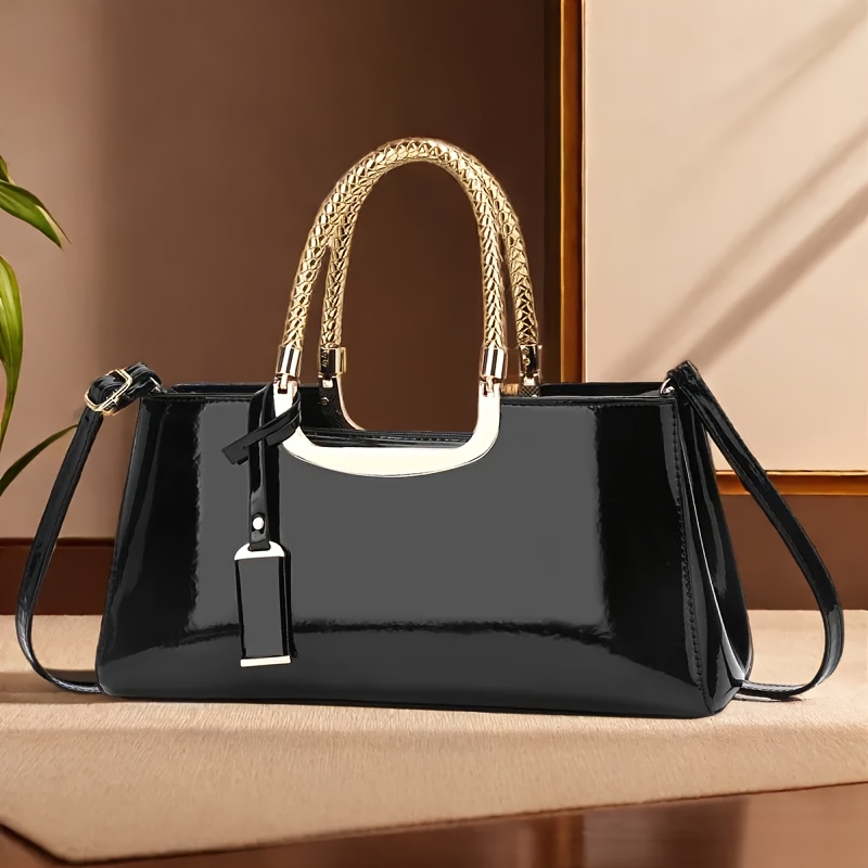Women's Glossy PU Leather Shou - огляд і ціна Luxury Bags Louis Vuitton