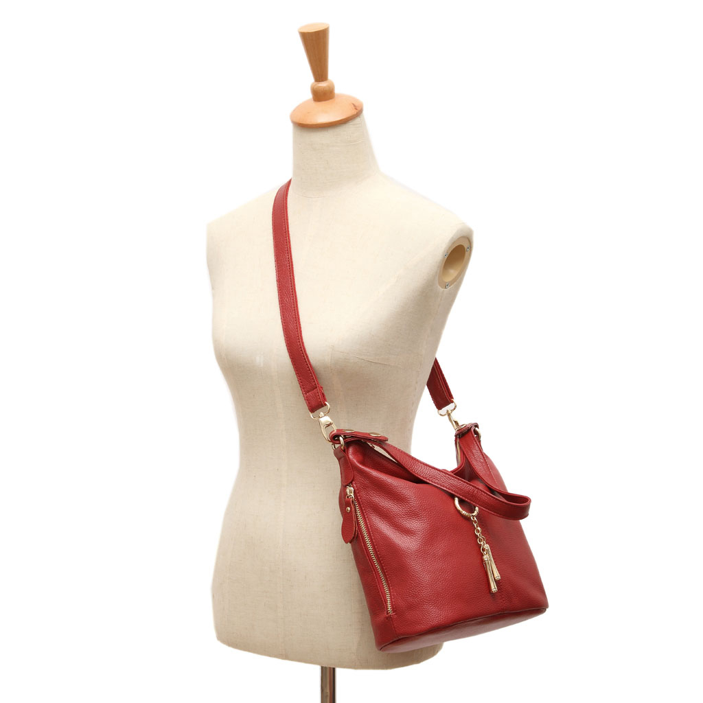 Zency Elegant Women Red Leathe - огляд і ціна Luxury Bags Louis Vuitton