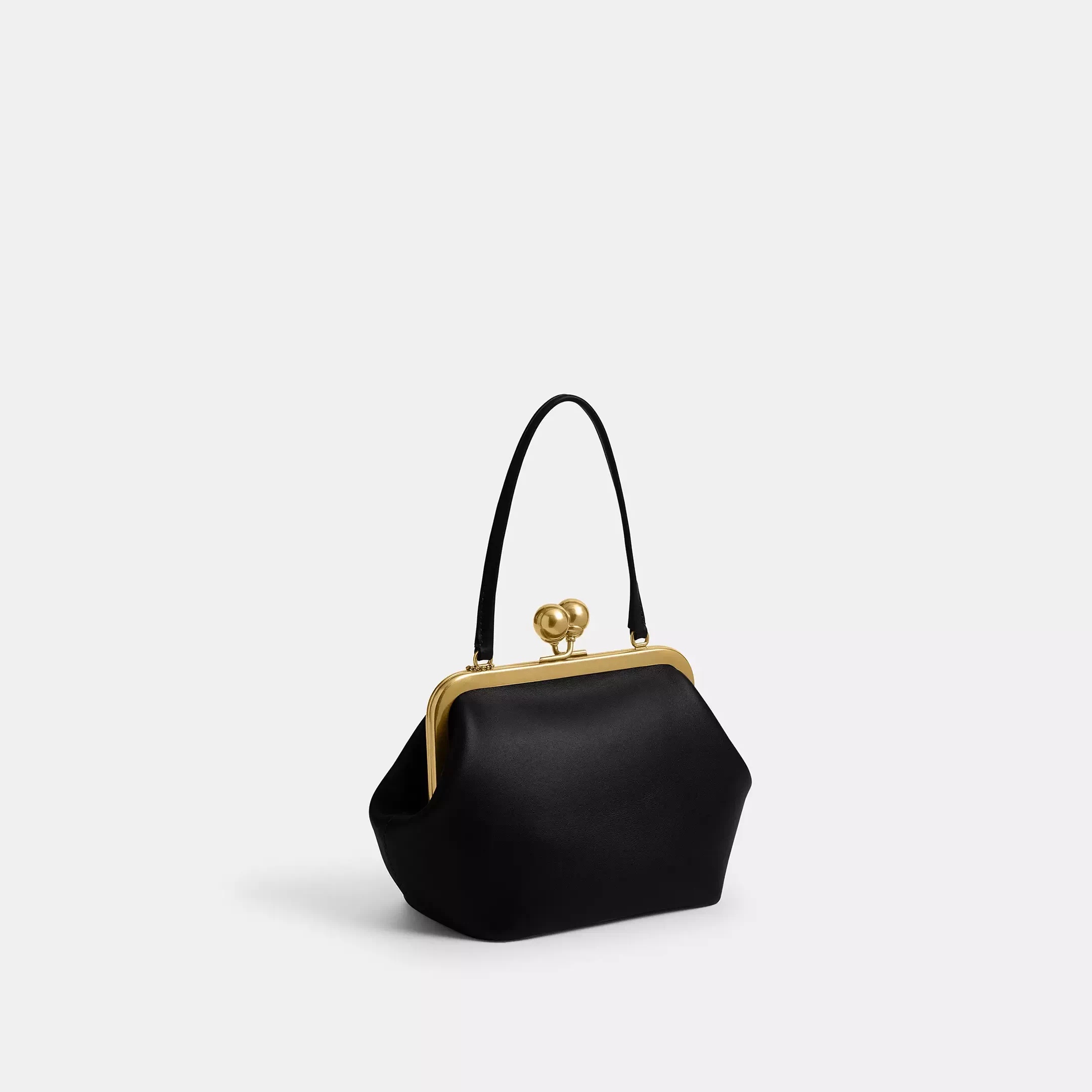 women small kisslock top handl - огляд і ціна Structured Handbag Top Handle