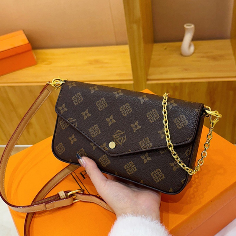 Women Color Block Print Crossb - огляд і ціна Luxury Bags Louis Vuitton