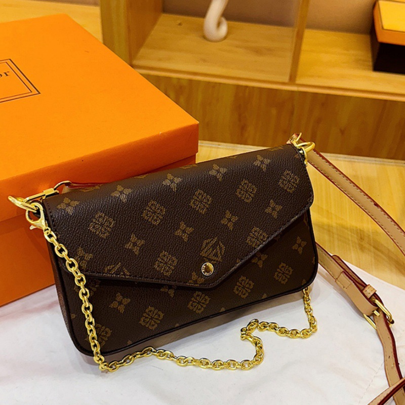 Women Color Block Print Crossb - огляд і ціна Luxury Bags Louis Vuitton