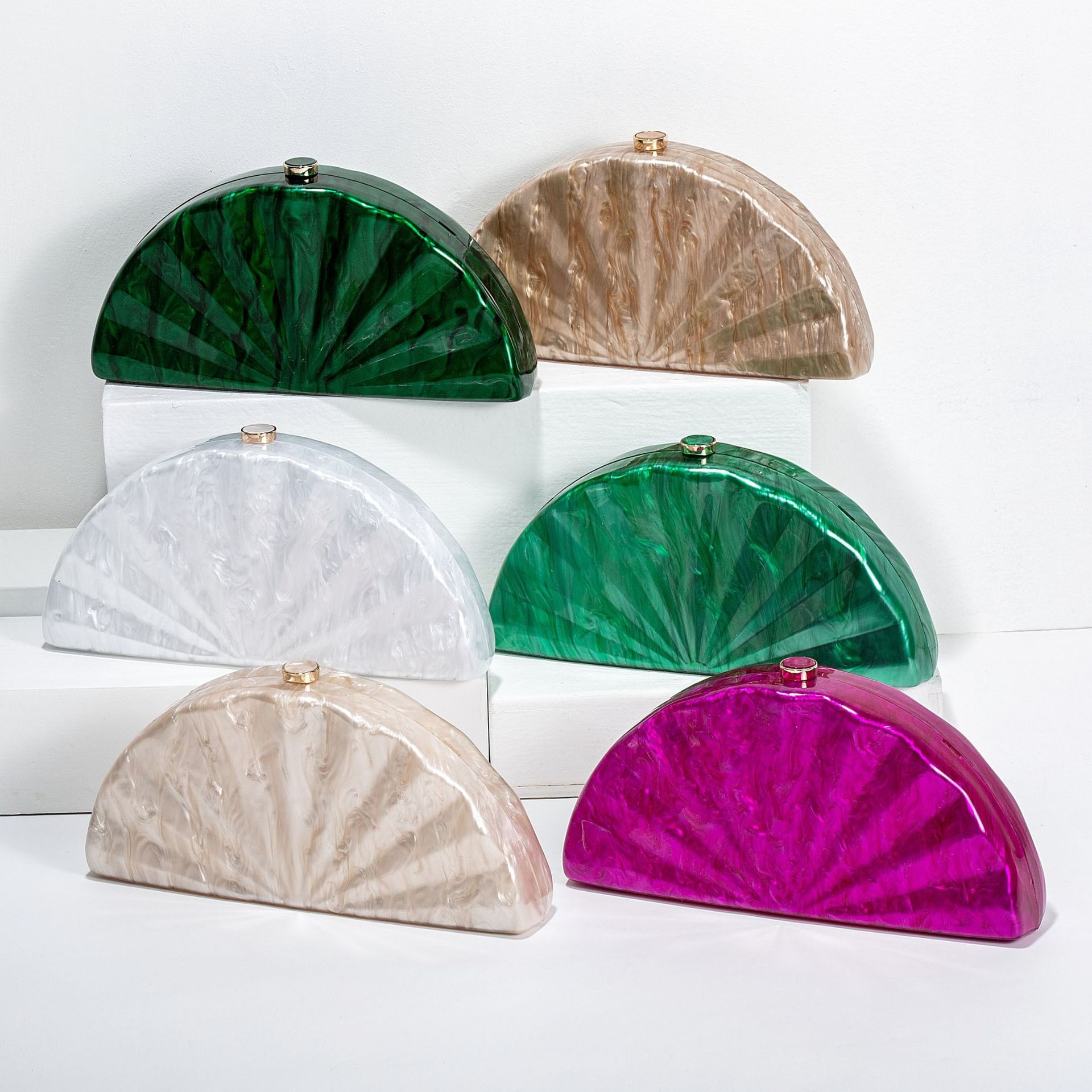Women Brand Half Moon Circular - огляд і ціна Mini Bag Evening Clutch