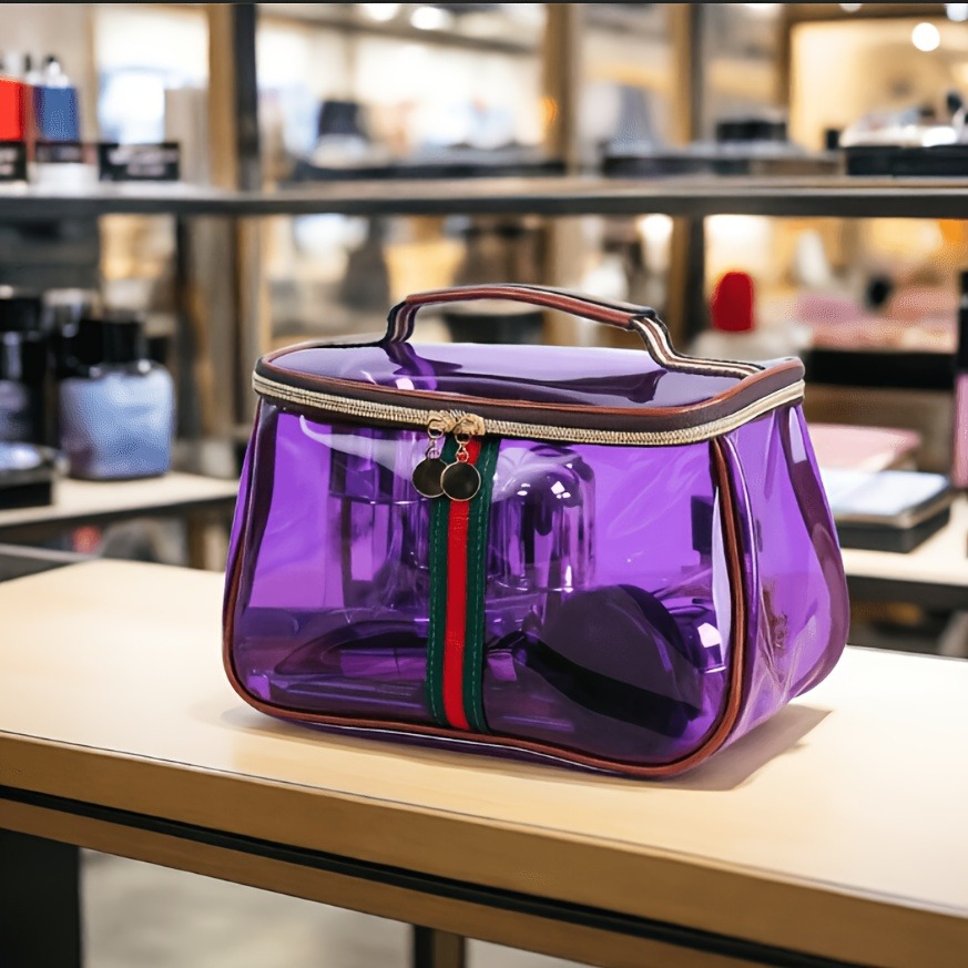 Women' Transparent Apple-Theme - огляд і ціна Structured Handbag Top Handle