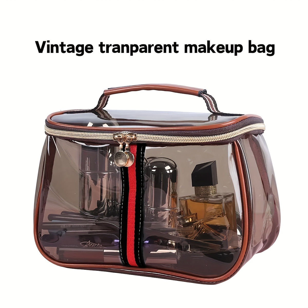 Women' Transparent Apple-Theme - огляд і ціна Structured Handbag Top Handle