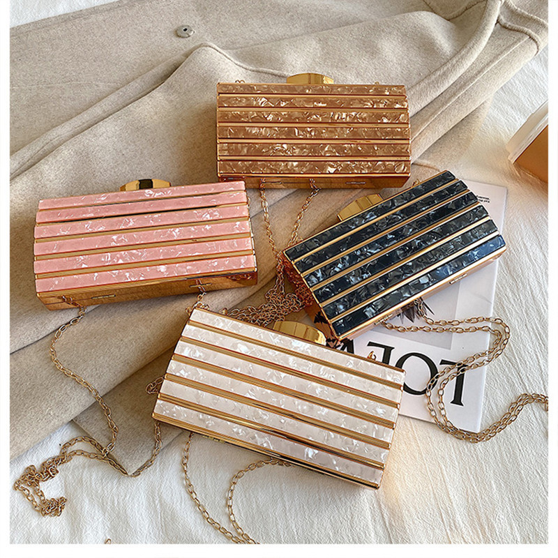Luxury Designer Acrylic Square - огляд і ціна Mini Bag Evening Clutch