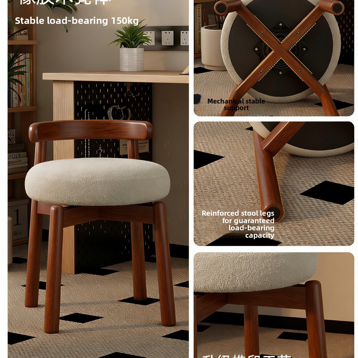 Simple solid wood rotating dre - огляд і ціна Luxury Bags & Leather Repair Of Atlanta
