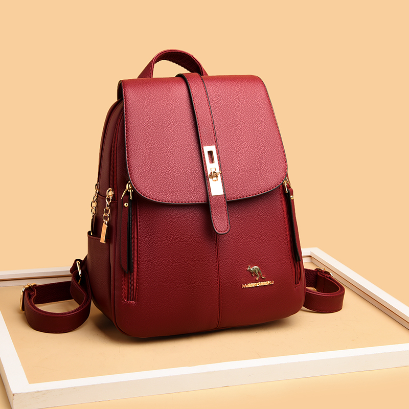 Luxury Women Leather Backpacks - огляд і ціна Luxury Bags For School