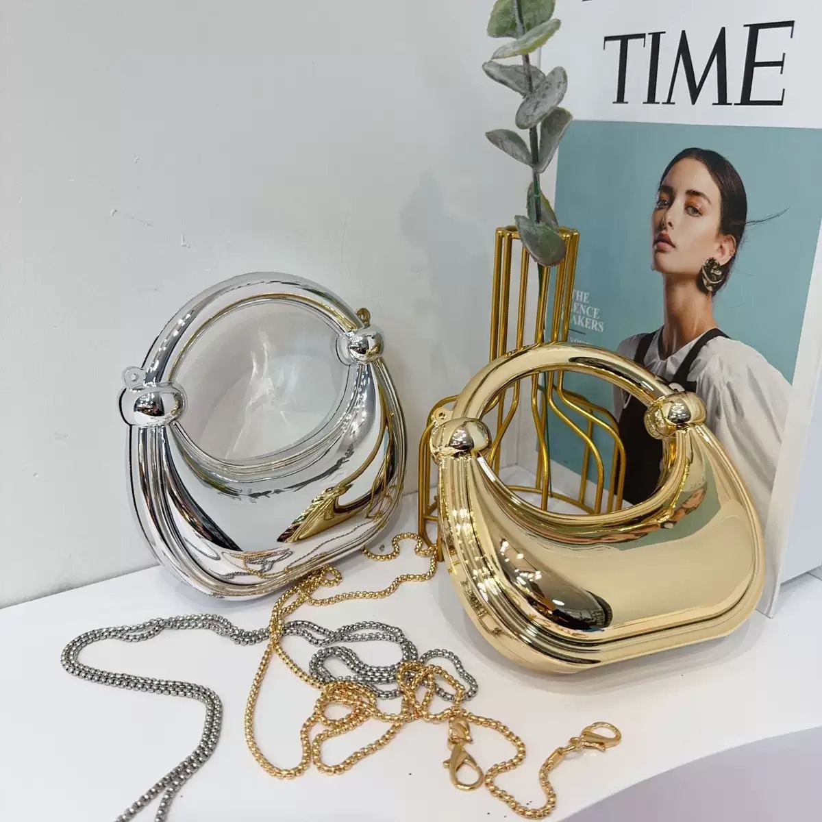 Mini Golden Evening Bag Purses - огляд і ціна Mini Bag Evening Clutch