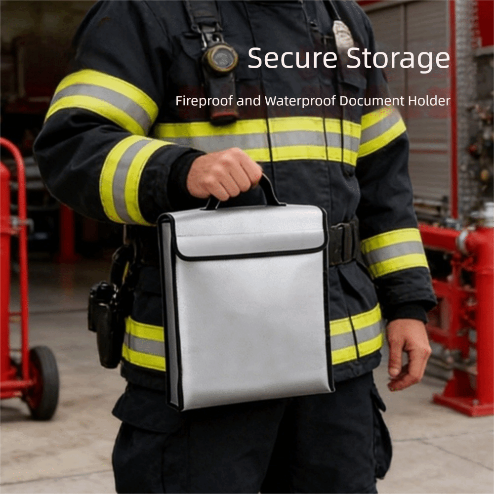 Waterproof Fireproof Document  - огляд і ціна Structured Handbag Top Handle