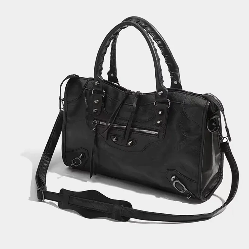 Street Style Rivet Tote Bag Bl - огляд і ціна Luxury Bags Vip