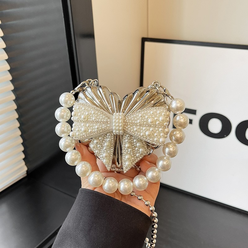 Sparkling Heart Shaped Clutch  - огляд і ціна Mini Bag Evening Clutch