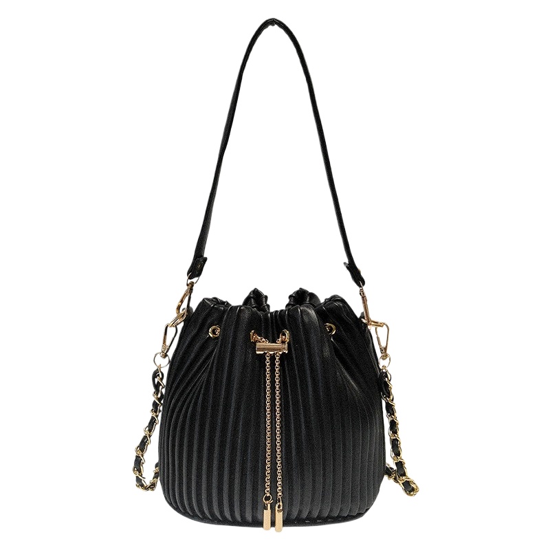 Women's Chain Crossbody Bucket - огляд і ціна Structured Handbag Top Handle