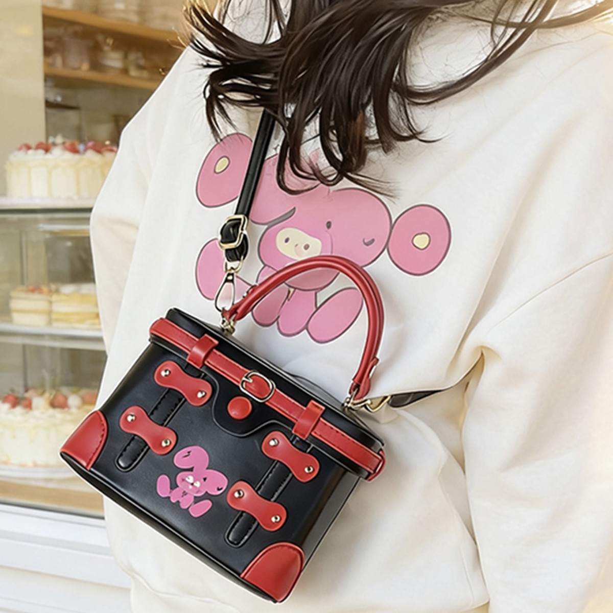 New Luxury Designer Rivet PU L - огляд і ціна Luxury Bags Japan