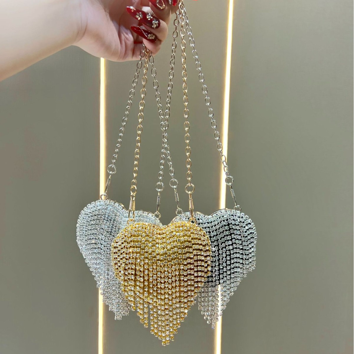 Luxury Rhinestone Crystal Clut - огляд і ціна Mini Bag Evening Clutch