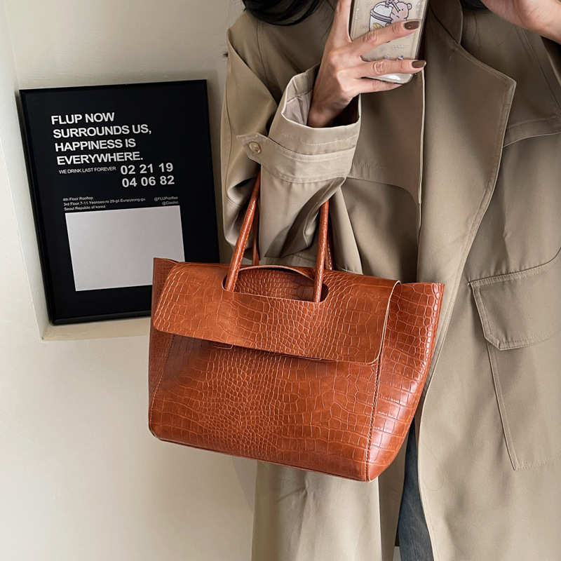 2024 New in Stone Pattern Big  - огляд і ціна Luxury Bags Vip